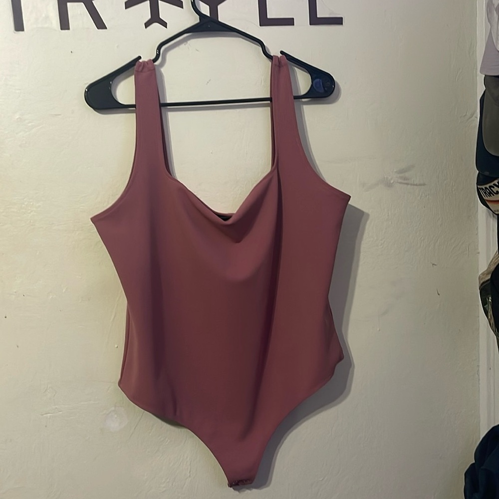 DUSTY ROSE BODYSUIT